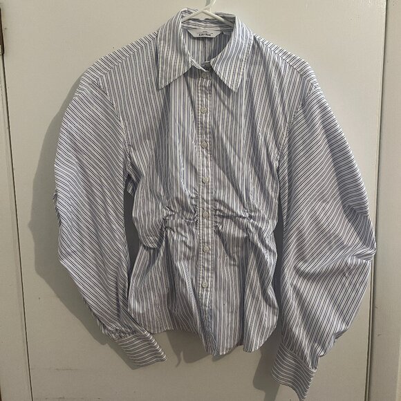 & Other Stories Savoir Collection Stripe Shirt - Picture 2 of 5